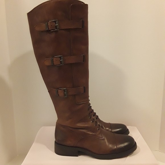 Vince Camuto Shoes - Vince Camuto Leather Boots Size 6 tall riding boot